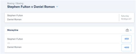 Understanding Boxing Betting Odds .